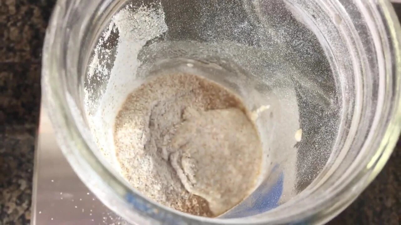 Saturday Projects™.com | Sourdough Starter - 7 | Dropped starter to 25g sourdough tortilla starter