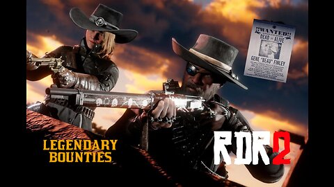 RDR2: Legendary Bountys Gene 'Beau' Finley 5star Freemode no deaths