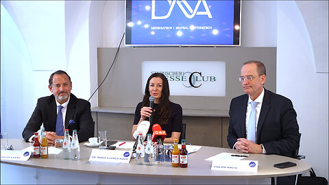 Vorstellung EU-Wahl-Liste "DNA" durch Dr. Maria Hubmer-Mogg in Graz
