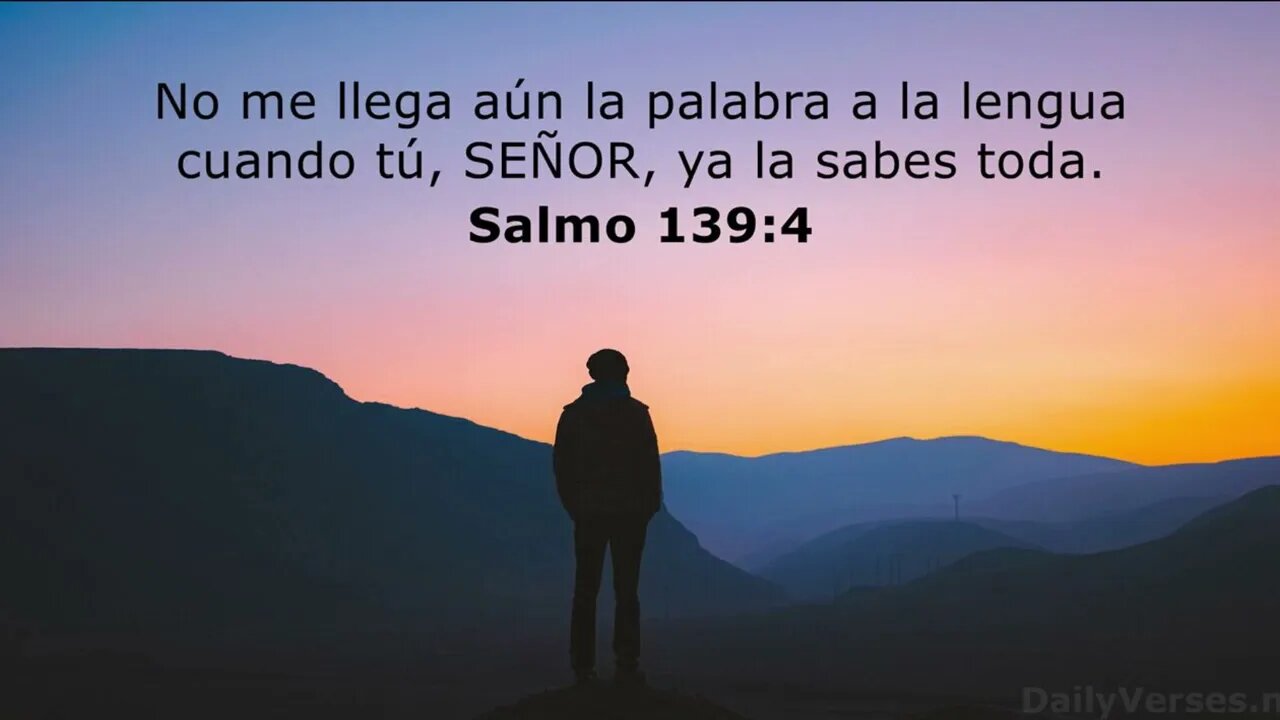 Salmo 139. Omnisciencia y Omnipresencia de Dios #devocional #devocionaldiario #jesuscristo