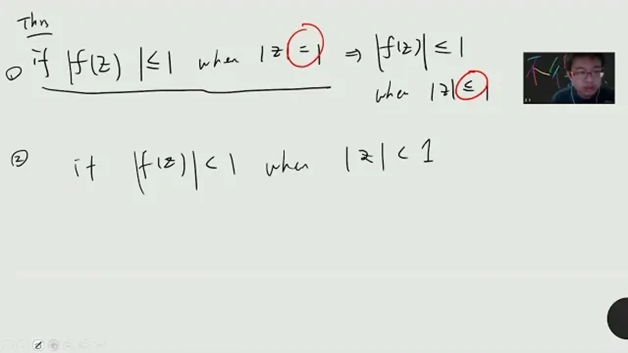 schwarz lemma in complex analysis