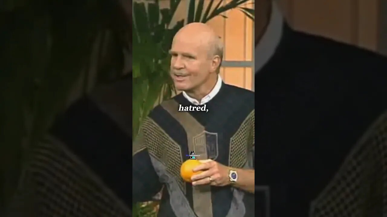 Dr Wayne Dyer powerful orange metaphor #creator #abundance #drwaynedyer