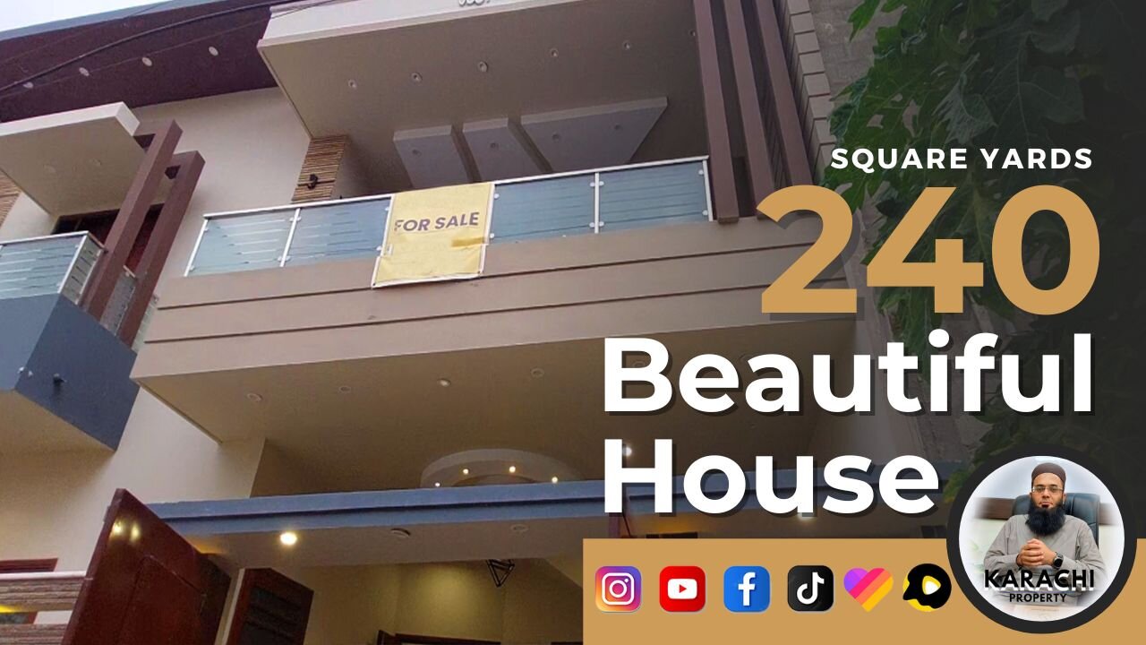 Beautiful 240 Square Yards | Double Story House | For Sale