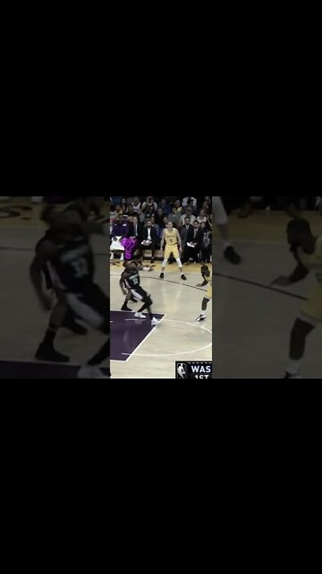 Lance's celebration after the ankle breaker 🤣