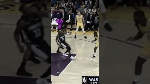 Lance's celebration after the ankle breaker 🤣