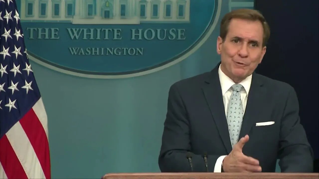 Biden Spox John Kirby: “We Are Grateful” For President Xi Stemming The Flow Of Fentanyl