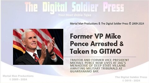 Former VP Mike Pence Arrested and Taken to GITMO