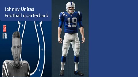 How To Create Johnny Unitas Madden 23