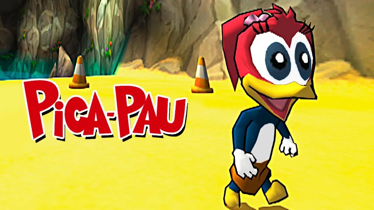 PICA-PAU (PS2) #19 - Mais uma fase de corrida com a sobrinha! (Traduzido em PT-BR)