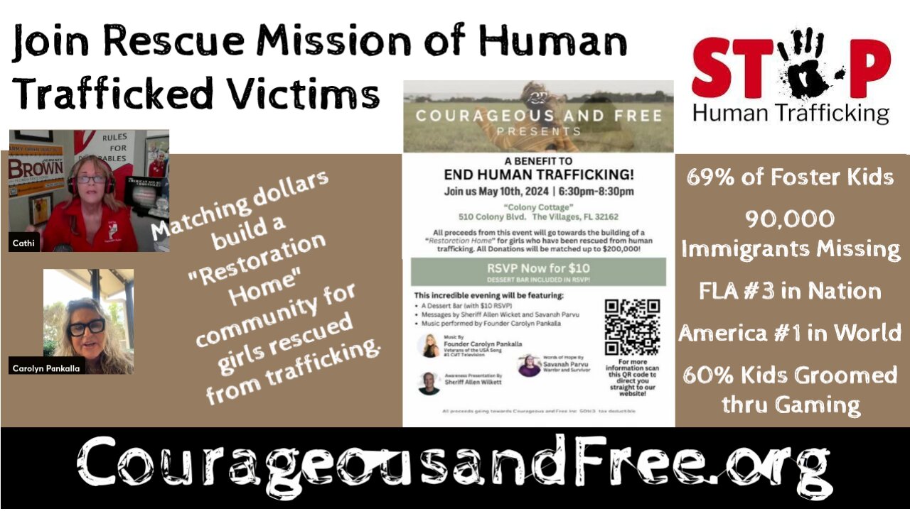 Join Rescue Mission of Human Trafficked Victims