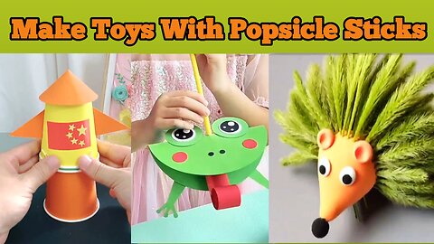 7 Best DIY Crafts Ideas | Crafts for kids | How to make Toys for Kids