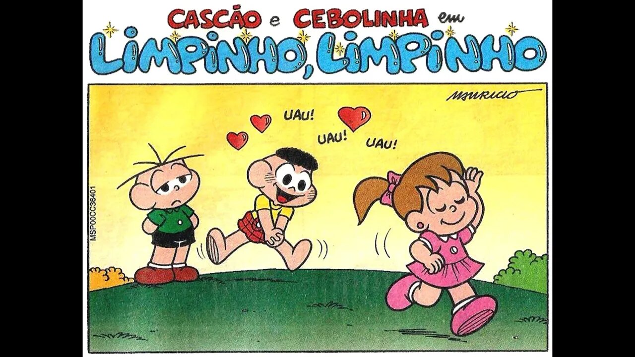 Cascão&Cebolinha em-Limpinho, limpinho | Gibis do Rapha 2