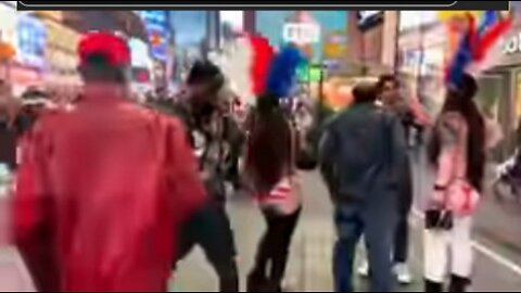 】WALK Times Square NEW YORK City USA