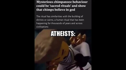 When Monkeys believe in god