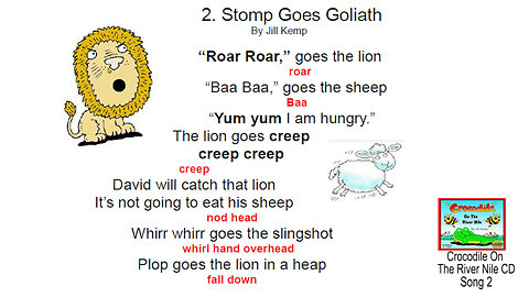 STOMP Goes Goliath - Fun Sing-A-Long For Kids