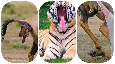 wildlife animals deer cow tiger