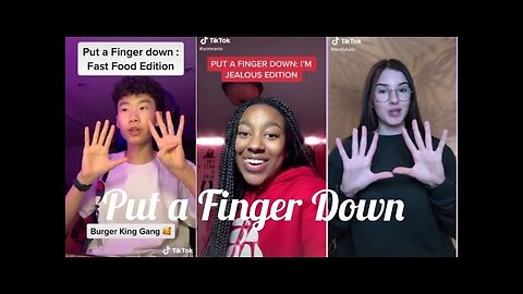 ✨PUT A FINGER DOWN CHALLENGE✨ TIKTOK COMPILATION