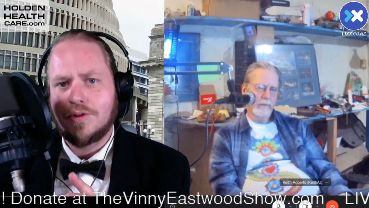 Vinny Eastwood with Keith Roberts on Revolution Radio - 22 October 2021