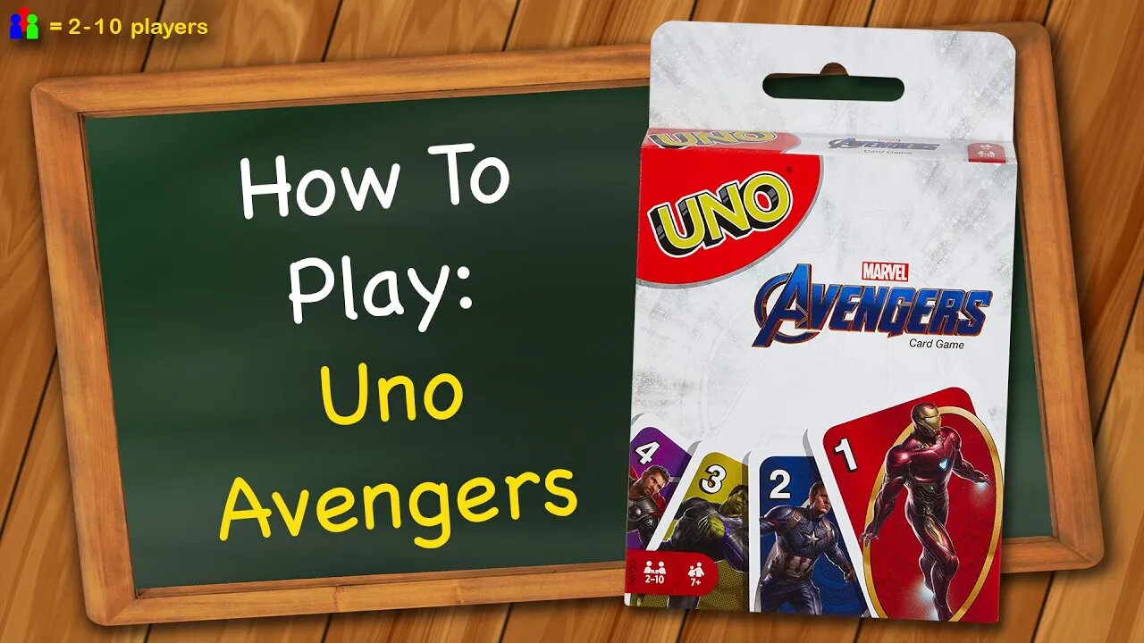 How to play Uno Avengers