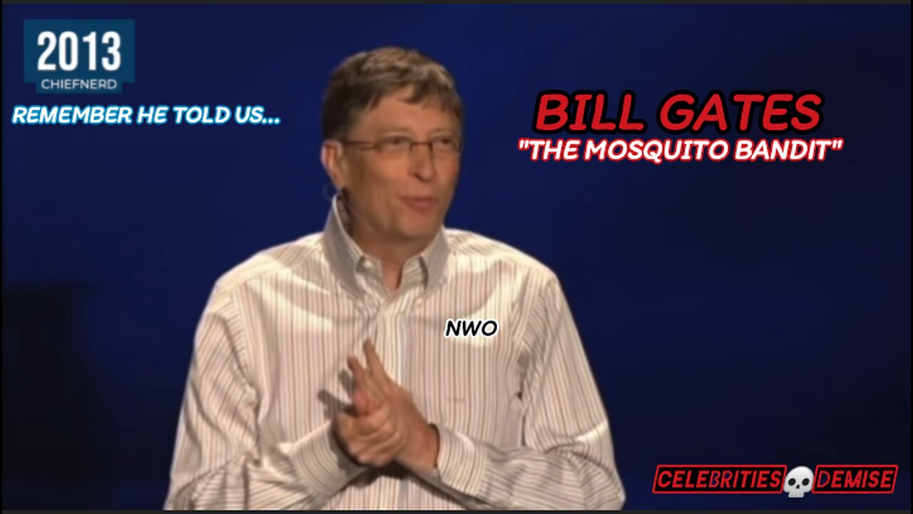 Bill Gates "The Mosquito Bandit" #VishusTv 📺