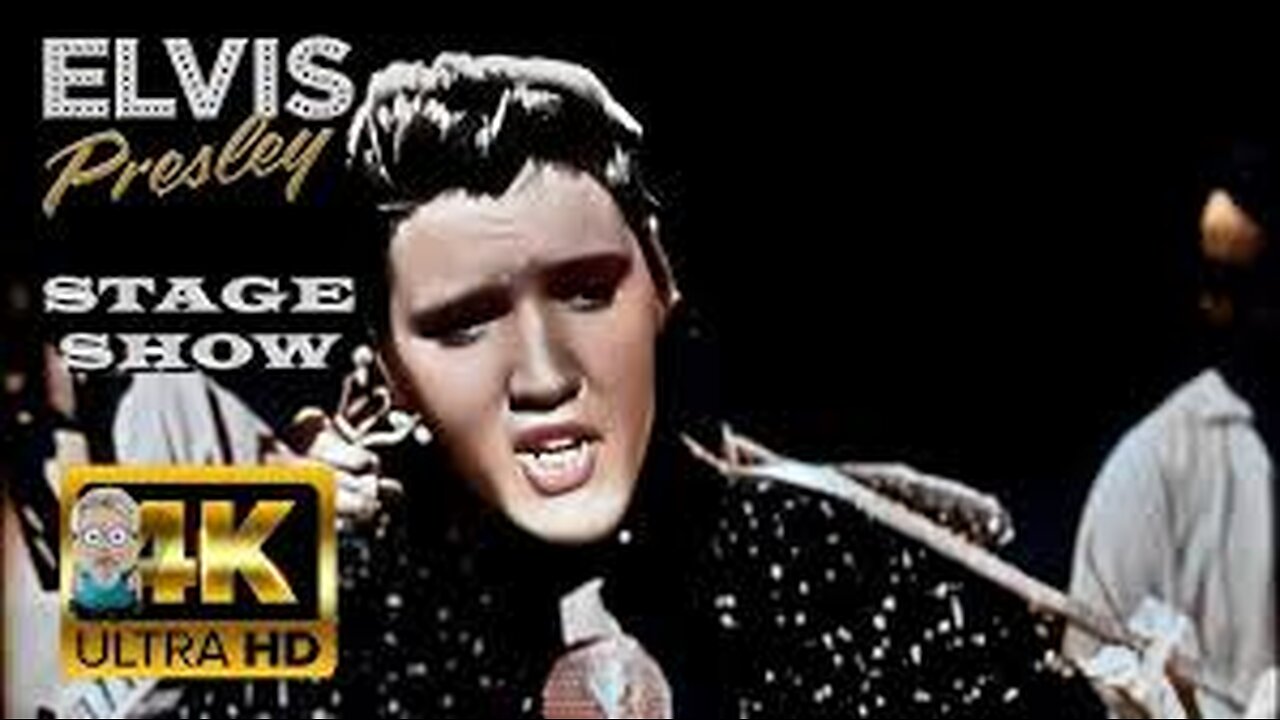 Elvis Presley - Shake, Rattle And Roll (1.28.1956) AI 4K Colorized Enhanced