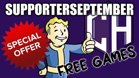 Announcing Supporter September! (Get A Free Game + 1 Month Locals Perks)