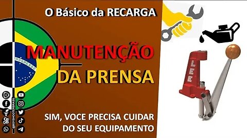 O BÁSICO da RECARGA - Manutenção das Prensas