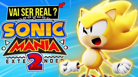 SONIC MANIA ganhou 40 FASES INCRIVEIS 😯| SONICVERSO