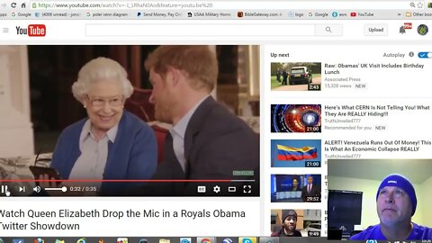 Obama RED ALERT - OBAMA AND THE QUEEN telegraph nuclear destruction - Jonathan Kleck