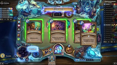 Mazo para vencer al Rey Exánime (The Lich King) 2022 - Mazo Druida