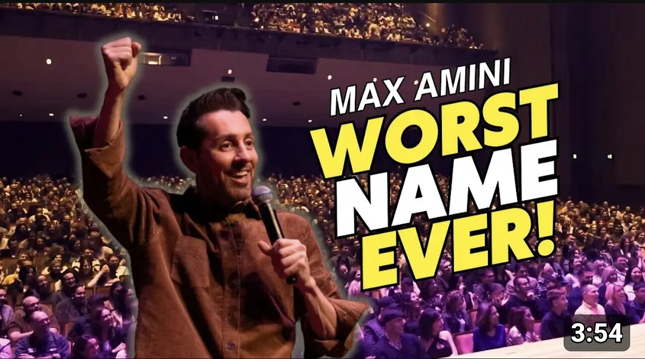 Worst neme ever / max amini / stand Up comedy