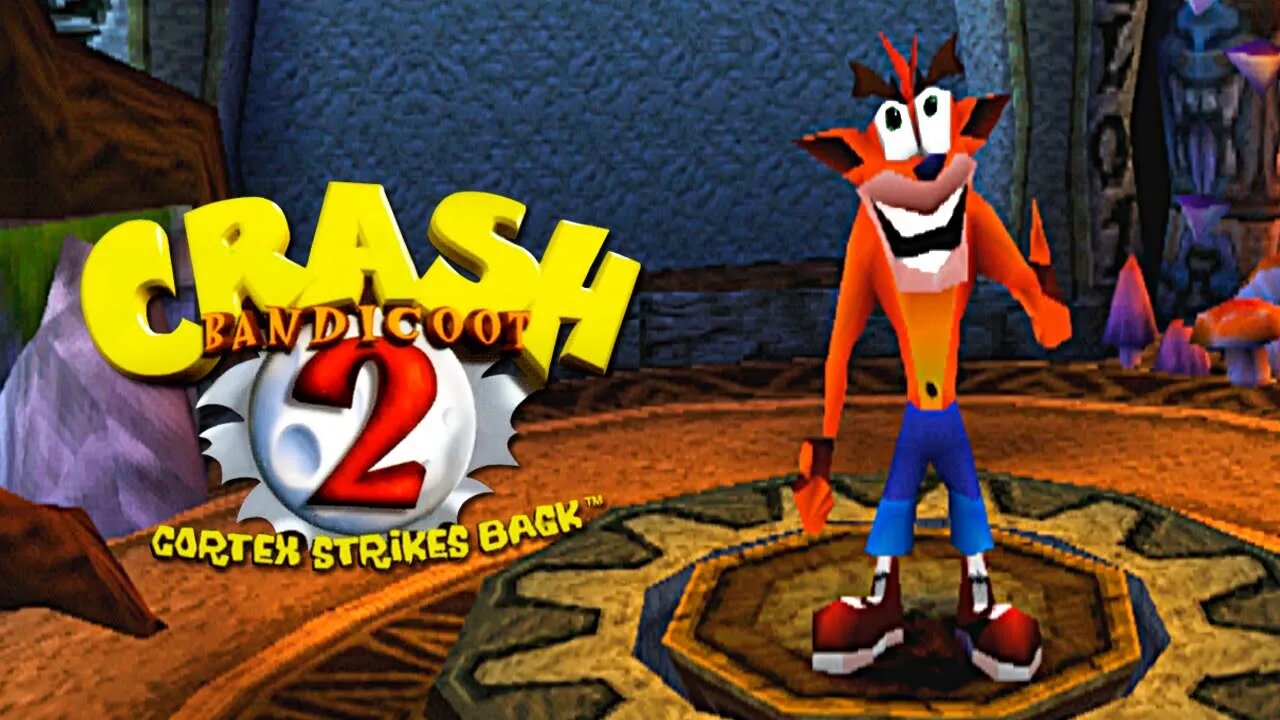 CRASH BANDICOOT 2 CORTEX STRIKES BACK (PS1) #3 - Gameplay Crash vs. Ripper Roo! (Dublado em PT-BR)