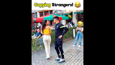 Copying Strangers Prank! 🤣