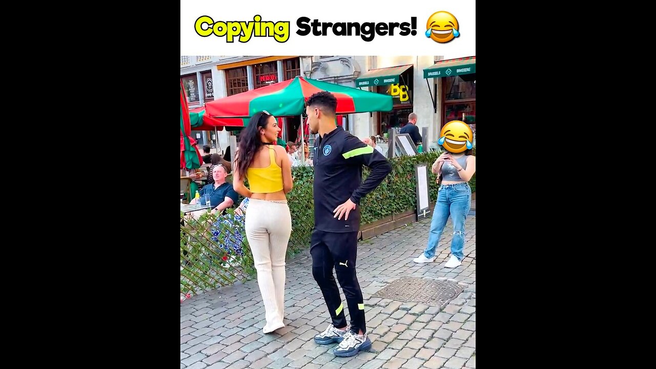 Copying Strangers Prank! 🤣