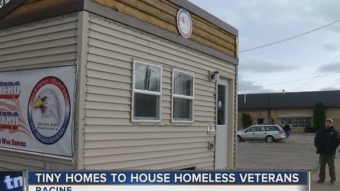 Racine building "tiny homes" for homeless veterans