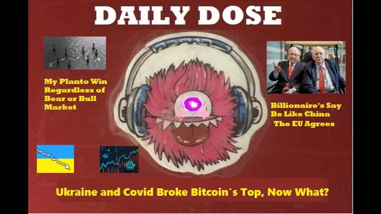 Ukraine and Covid Broke Bitcoin's Top, Now What?