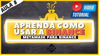 Como enviar criptomoedas da METAMASK para BINANCE [aula 8]