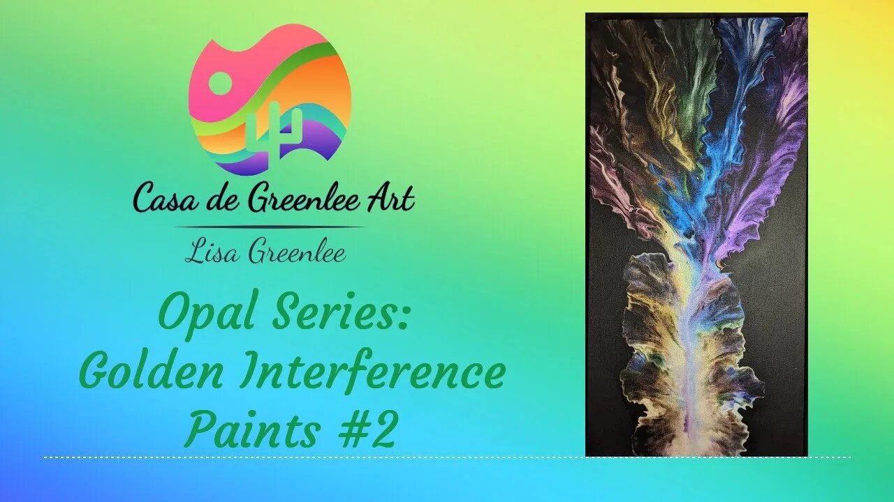 Opal Series: Golden Interference Paints #2