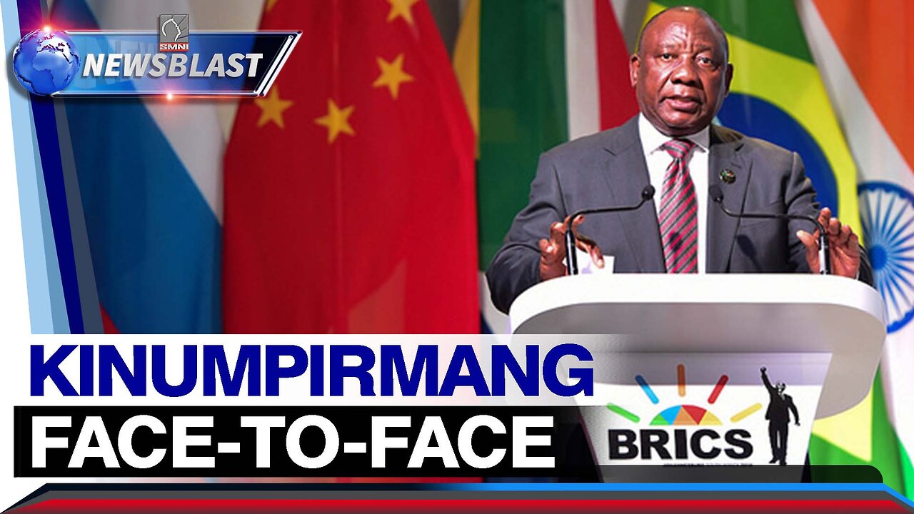 South African Pres. Ramaphosa, kinumpirmang face-to-face ang BRICS Summit sa susunod na buwan