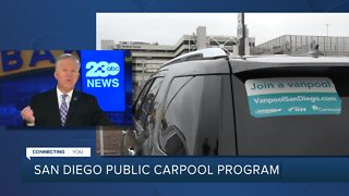 San Diego begins 'vanpool' services