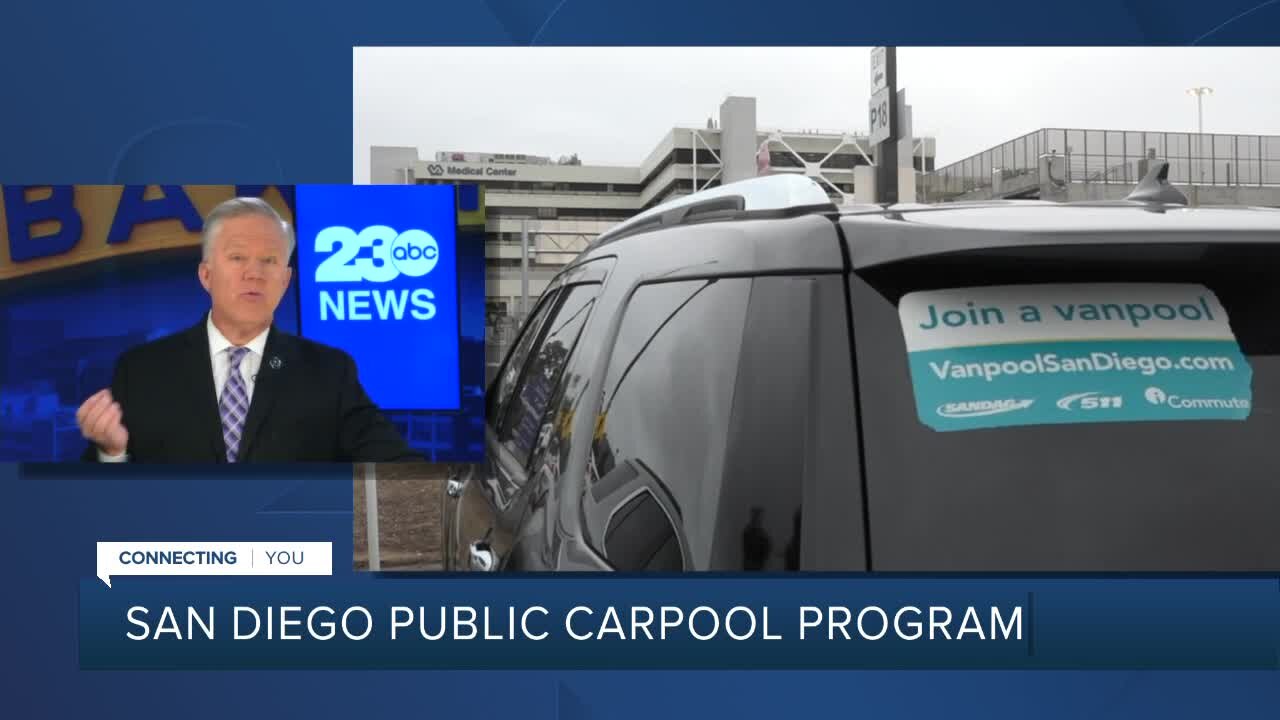 San Diego begins 'vanpool' services