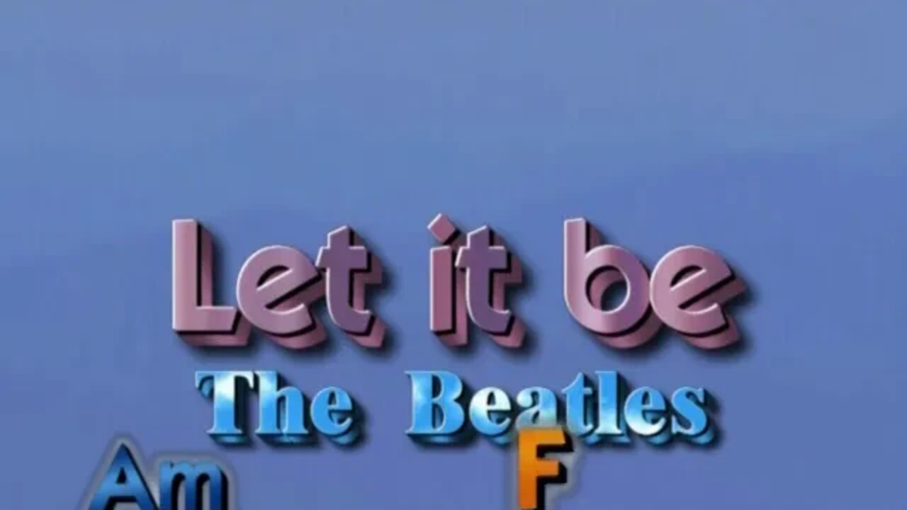 Let It Be - Karaoke