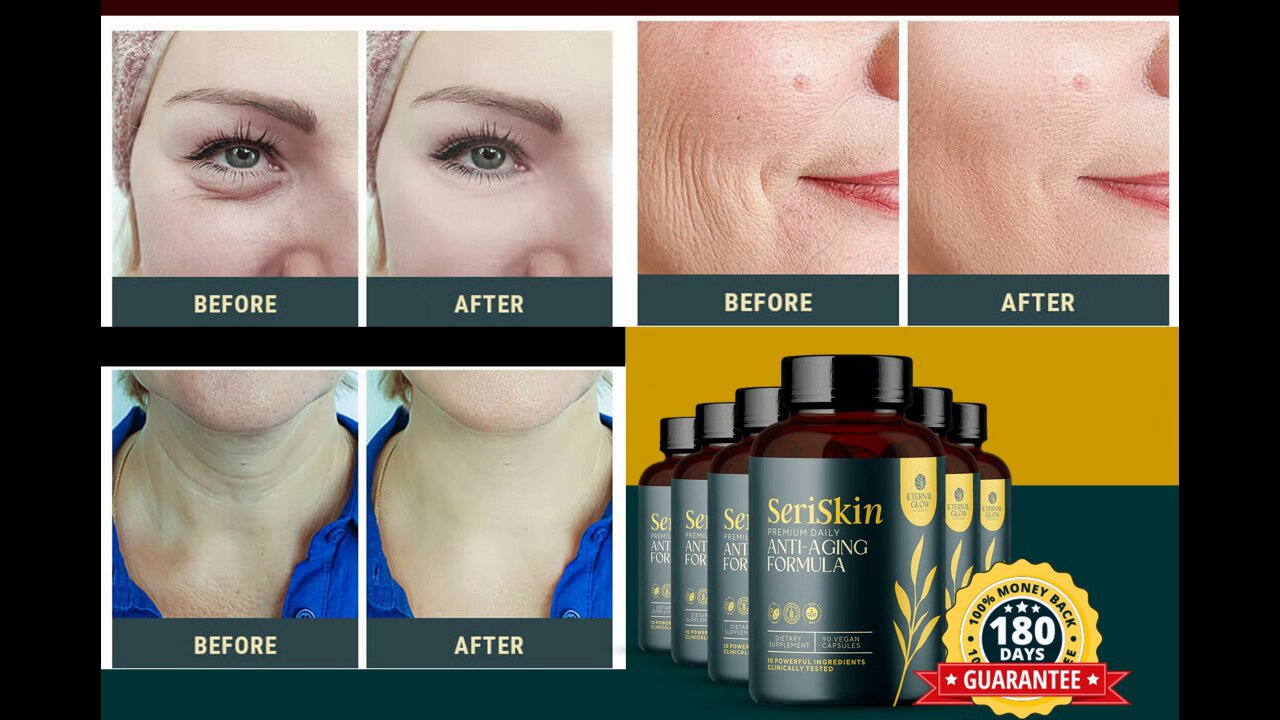 TRANSFORM YOUR SKIN WITH THE ALL NEW SERISKIN-ANTI AGING FORMULAR