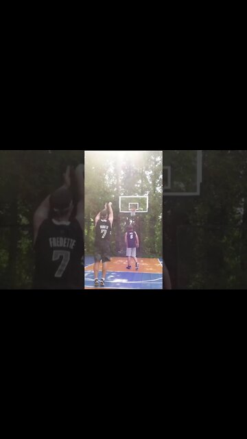 Perfect 3 point contest! “Yes I could shoot”