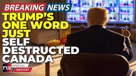 🚨BREAKING: Trump Said One Word To Trudeau And Now Canada's Entire Government Is Self-Destructing!refusing to take the helm of Canada's sinking economic ship.