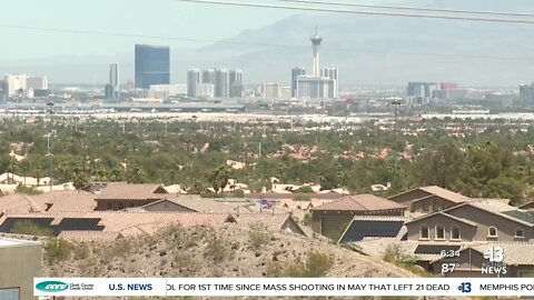 Las Vegas home prices drop for the third month in a row