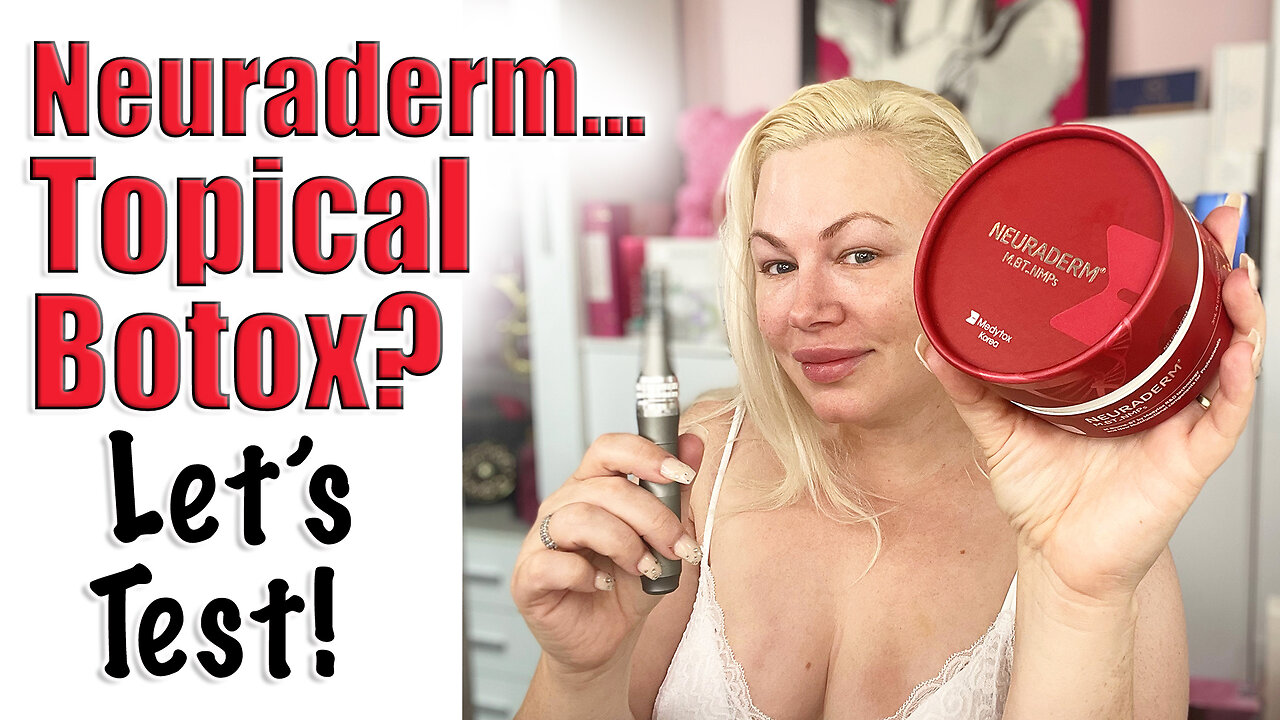 Neuraderm Topical Injection Free Botox, Let's Test! | Code Jessica10 saves you Money at Celestapro