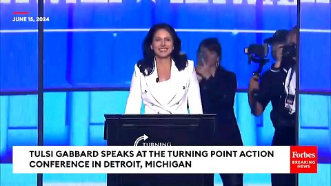 Tulsi Gabbard Torches 'Unrecognizable' Democratic Party In Fiery Remarks In Detroit