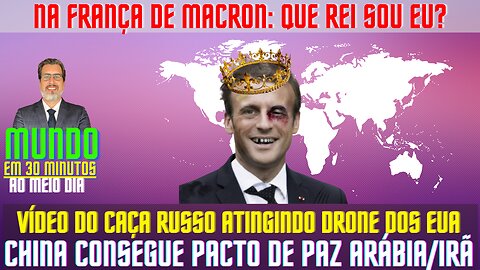 MACRON: REI DA FRANÇA