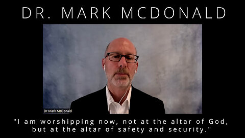 I am worshipping now, not at the altar of God, but at the altar of safety and security